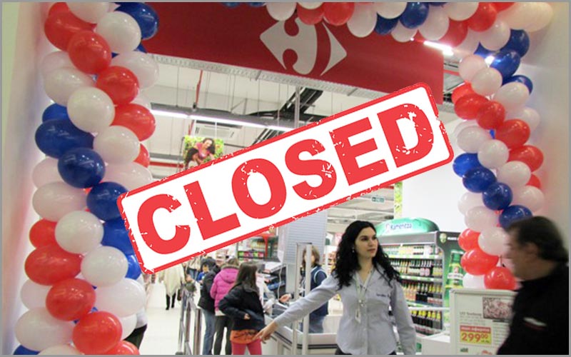 Pleven-Carrefour-closed