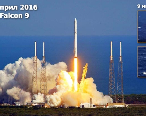 Уникално приземяване на ракета на SpaceX