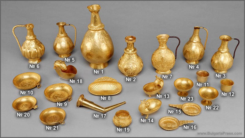 Прабългарско - златното съкровище от Надсентмиклош
